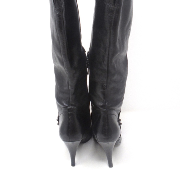 Nine West Black Leather Boots - Picture 5 of 7